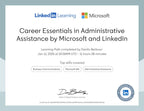 Microsoft Office Suite and Administrative Assistance